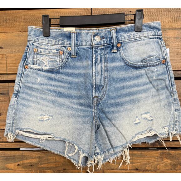 AE77 Premium Denim Women's Cut-Off High Rise Shorts Sz 29 NWT